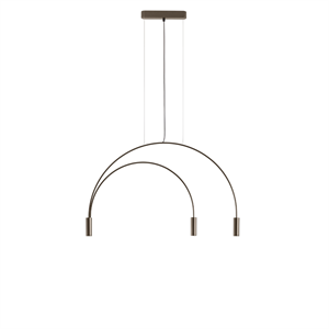 Estiluz Volta 3 Pendant 2700K Bronze