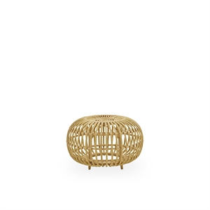 Sika-Design Ottoman Exterior Large Aluminum/Natural