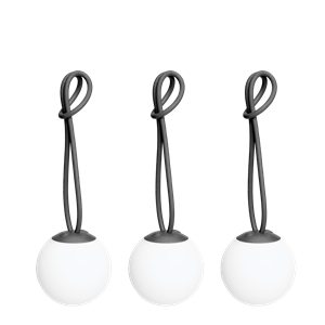 Fatboy Bolleke Mini Portable Lamp Set of 3 Anthracite