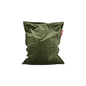 Fatboy Original Slim Velvet Bean Bag Deep Green