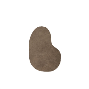 Ferm Living Forma Wool Rug Large Ash Brown