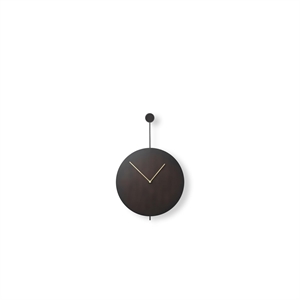 Ferm Living Trace Wall Clock Black/ Brass