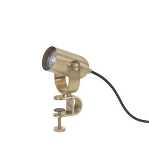 Ferm Living Ruuvi Lamp with Clip Brass