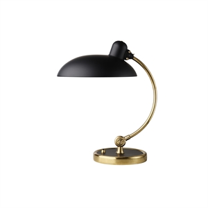 Fritz Hansen Kaiser Idell 6631 Luxus Table Lamp Matt Black & Brass - Limited Edition