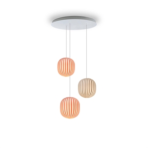 Established & Sons FILIGRANA LIGHT C3A Cluster Pendant Ø60 Multicolored