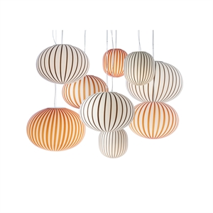 Established & Sons FILIGRANA LIGHT C9 Cloud Pendant Ø100 Multicolored