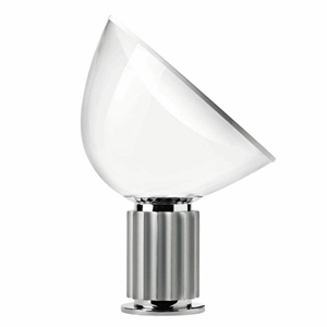 Flos Taccia LED Aluminium W. Glass