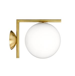 Flos IC C/W 1 Wall Lamp Brass