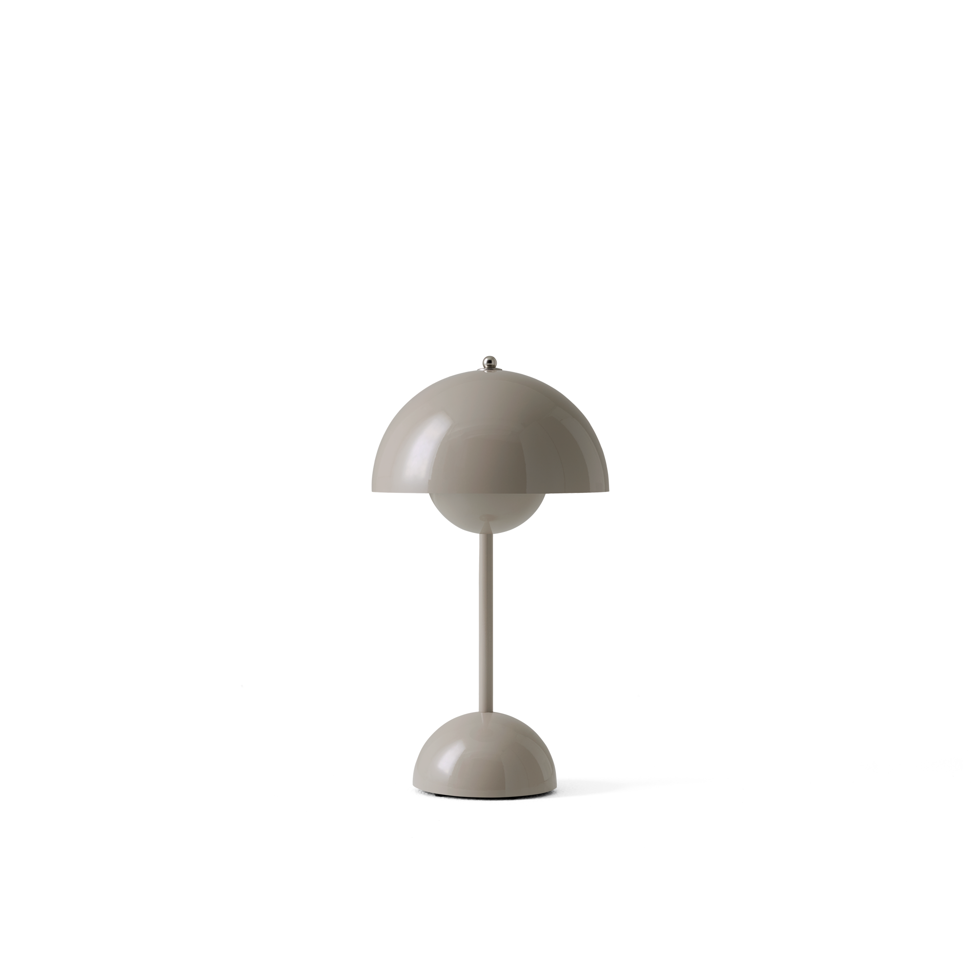&Tradition Flowerpot VP9 Table Lamp Portable Gray Beige