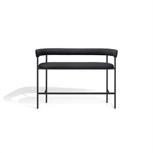 Furniture Copenhagen Font Bar Sofa 75 cm Dunes Anthracite/ Black Frame