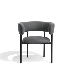 Furniture Copenhagen Font Dining Chair with Armrests Remix 143/ Black Frame