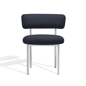 Furniture Copenhagen Font Dining Chair Vidar 0786/Polished Steel Frame