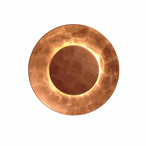 FontanaArte Lunaire Wall Light Copper