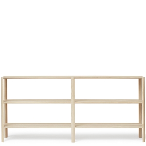 Form & Refine Leaf Bookcase 2x3 White-oiled Oak