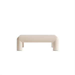 FORMARKIVET Cubio Coffee Table 110x80 Semi-Gloss Light Beige