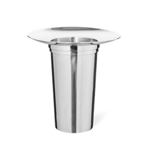 Louise Roe Fountain 01 Vase Stainless Steel