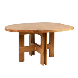 Frama Farmhouse Trestles Dining Table Natural Oak