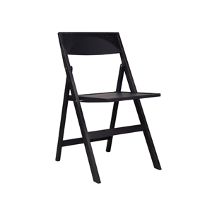 Frama Folding Flat Folding Chair Black