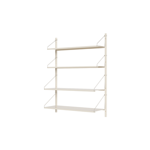Frama Shelf Library Single Section Shelf 108.4x80 Warm White