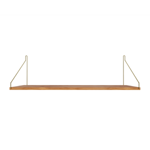 Frama Single Shelf Shelf 27x80 Natural Oak/ Black