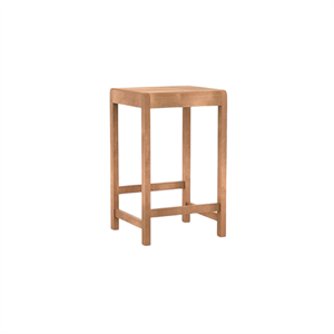 Frama 01 Stool H65 Warm Brown
