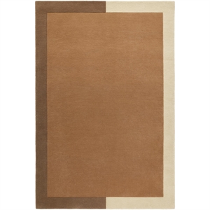Decotique Frame Rug 250x350 Cinnamon/ Beige