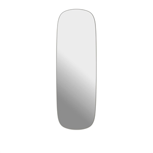 Muuto Framed Mirror 150x50 cm Gray/ Clear