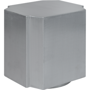 Louise Roe Funki 01 Stool Brushed Aluminum