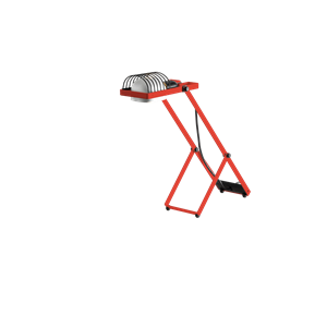 Artemide Sintesi Table Lamp Red