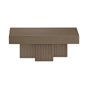 NORR11 Gear Square Coffee Table B100 Clay