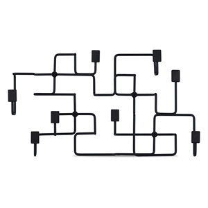 Gejst Underground Black Rack Black Oak/ Black