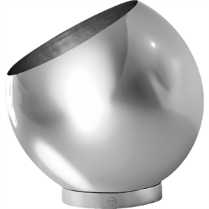 AYTM GLOBE Potted Plant Ø17 Silver