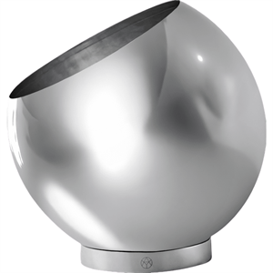 AYTM GLOBE Potted Plant Ø21 Silver