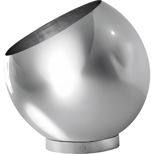 AYTM GLOBE Potted Plant Ø30 Silver
