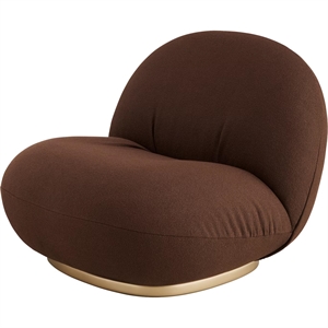 Gubi Pacha Armchair Pearl Gold/Acca Square Sahco 0381