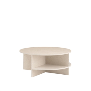 Muuto Halves Coffee Table Light Taupe/Terrazzo