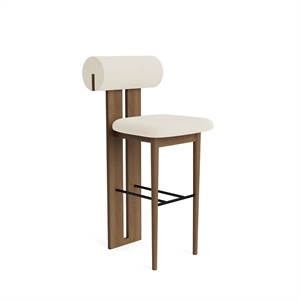NORR11 Hippo Bar Stool H65 Light Smoked Oak/Barnum 24