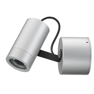 Ilti Luce Lux Wall 17 2700K Wall Lamp Adjustable Silver Grey