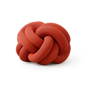 Design House Stockholm Knot Cushion Orange Red