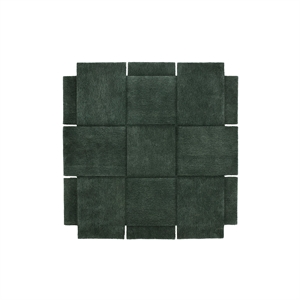 Design House Stockholm Basket Carpet 180x180 cm Green