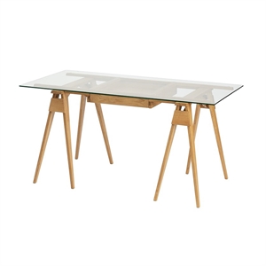 Design House Stockholm Arco Desk Oak