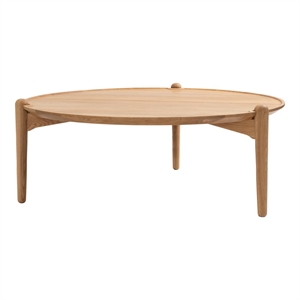 Design House Stockholm Aria Coffee Table Ø90 High Oak