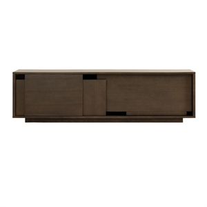 Design House Stockholm Layer TV Bench Dark Oak