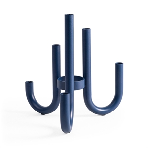 Design House Stockholm Turn Candlestick Blue