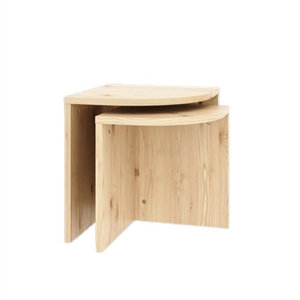 Karup Combine Side Table Set Raw