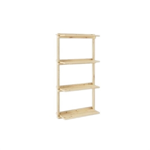 Karup Groove Narrow Shelving Unit Raw