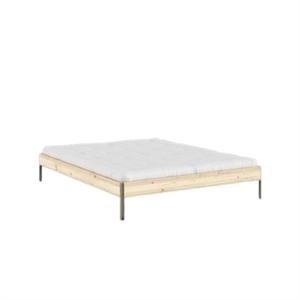 Karup Core Bed Frame 160x200 Raw/Sage Green