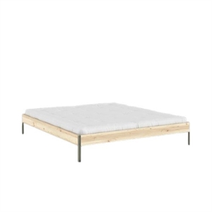 Karup Core Bed Frame 180x200 Raw/Sage Green
