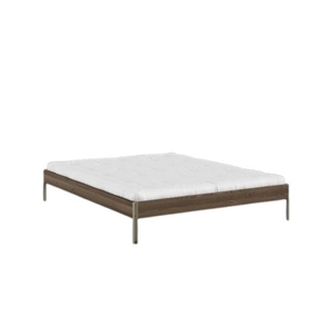 Karup Core Bed Frame 160x200 Carob Brown/Sage Green