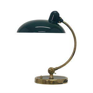 Fritz Hansen Kaiser Idell 6631-T Luxury Table Lamp Bespoke Green/ Brass - Exclusive Edition